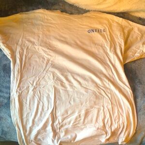 Blue and White Cotton O’Neill Surfing Shirt, Men’s Large, Casual Streetwear